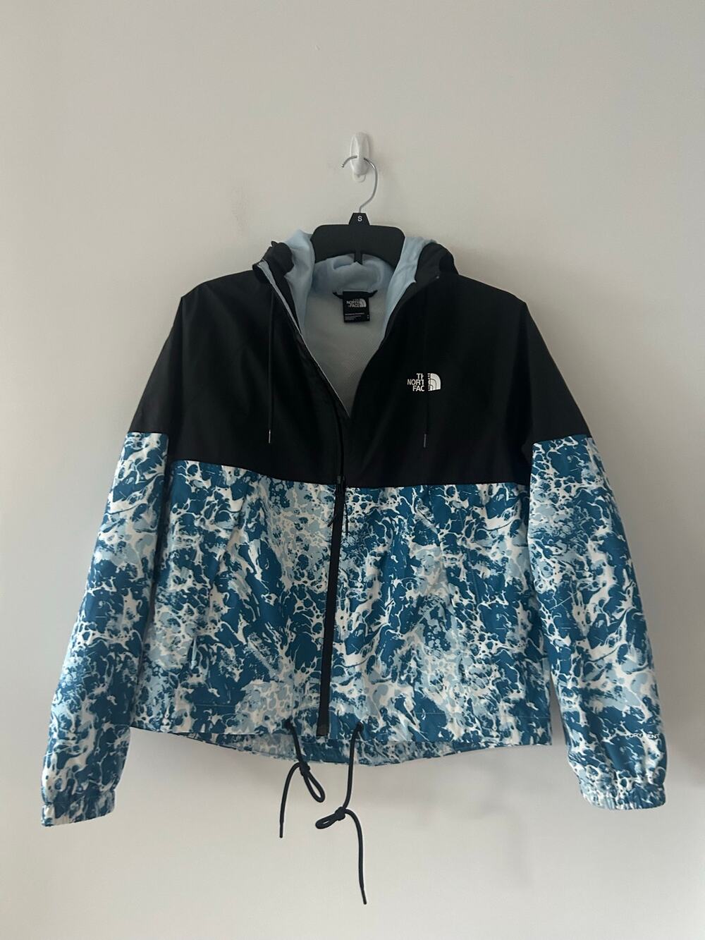 The North Face Antora Rain Hooded Windbreaker Jacket Size S